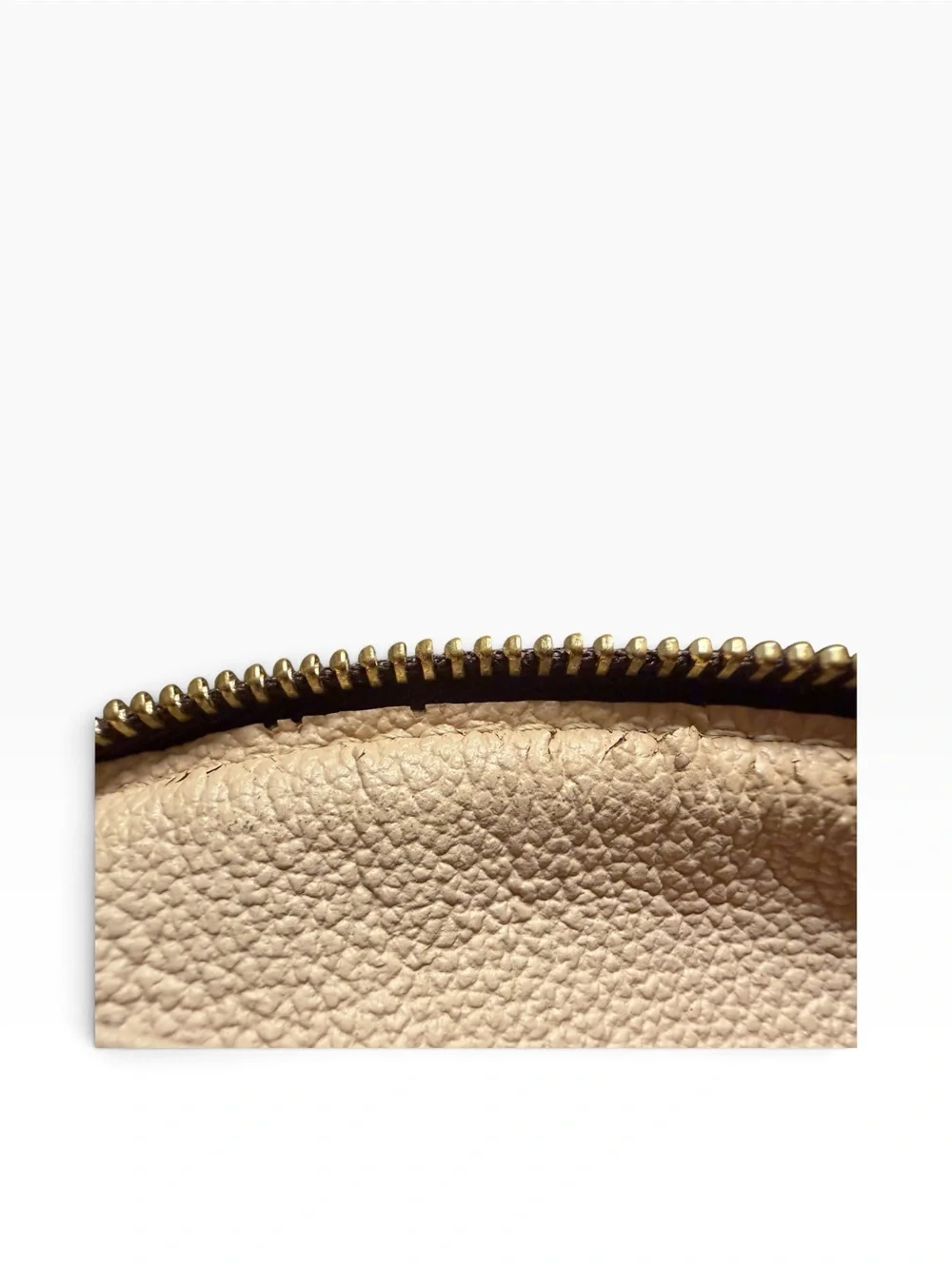 Louis Vuitton Brown and Gold Monogram Cosmetic Pouch PM